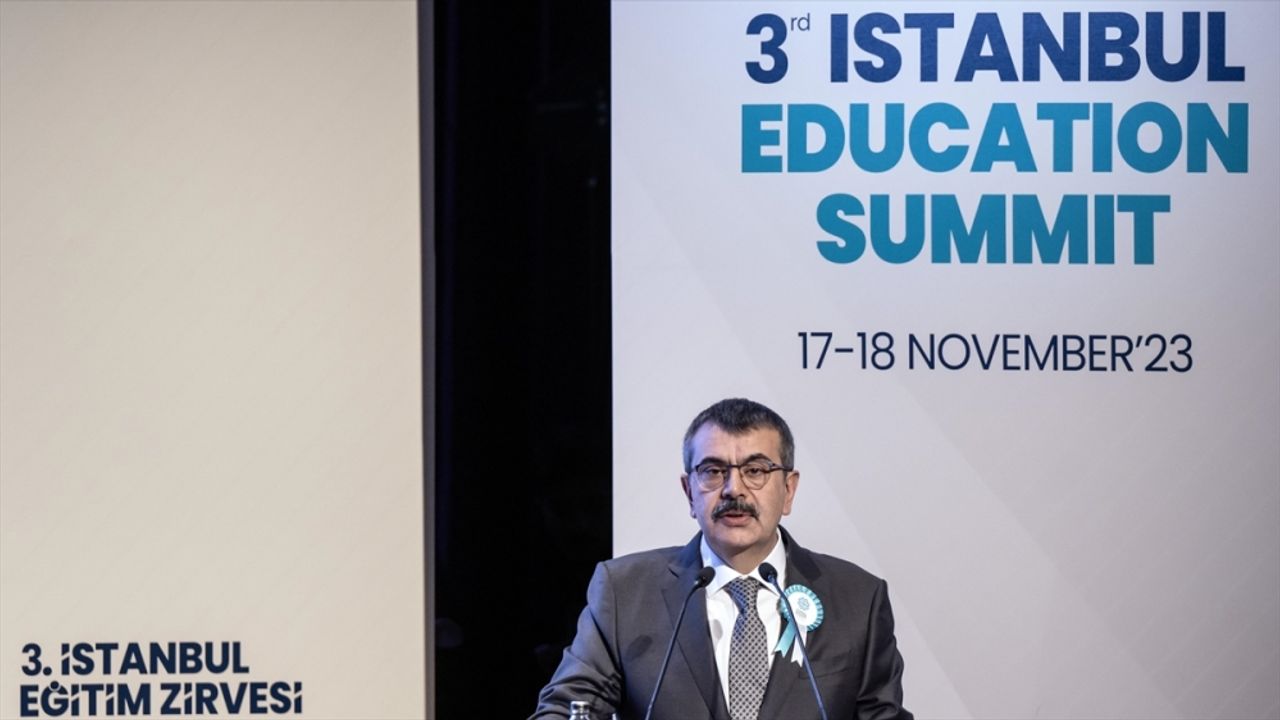 Milli Eğitim Bakanı Tekin: İstanbul Eğitim Zirvesi fikir, bilgi ve tecrübenin paylaşılacağı bir memba olacak