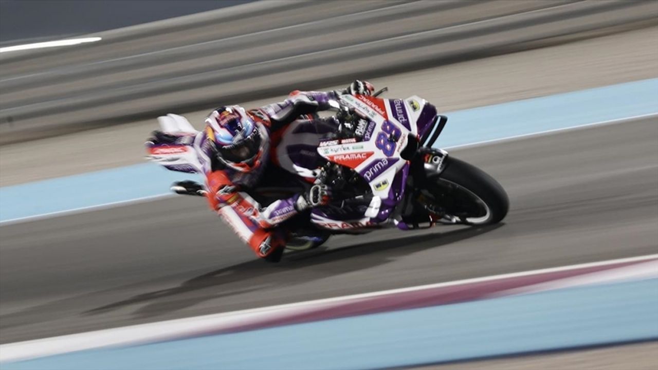 MotoGP'nin Katar ayağındaki sprint yarışında Jorge Martin birinci oldu