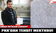 PKK'dan tehdit mektubu !