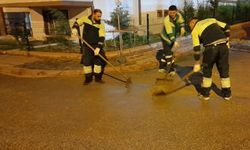 Keçiören’de selin izleri temizleniyor