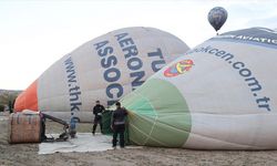 Mısır ve Faslı balon pilot adayları Kapadokya'da eğitim alıyor