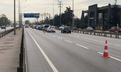 Kocaeli'de D-100 Ankara yönü asfaltlandı
