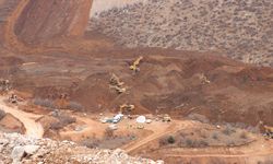 Erzincan'da maden ocağındaki toprak kaymasının yeni görüntüsü ortaya çıktı