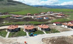 Nurdağı'nda köy evleri depremzedelere teslim ediliyor