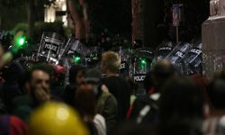 Gürcistan'da "yabancı etkinin şeffaflığı" yasa tasarısı protestosunda 63 kişi gözaltına alındı