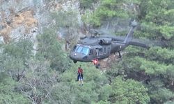 Balıkesir Şahindere Kanyonu'nda mahsur kalan 10 kişi kurtarıldı