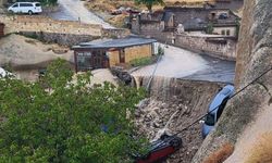 Nevşehir’de sağanak sonrası sel meydana geldi