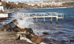 Tekirdağ'da deniz ulaşımına poyraz engeli