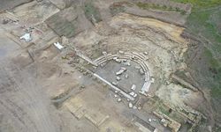 Pompeiopolis Antik Kenti'nde tiyatro ve odeonda yürütülen kazılar tamamlandı