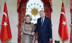 Cumhurbaşkanı Erdoğan, Rusya Federasyon Konseyi Başkanı Matviyenko'yu kabul etti