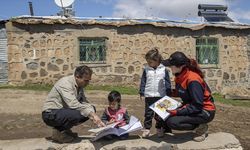 AFAD ekiplerinden Tunceli'nin köylerinde afet farkındalığı seferberliği