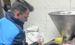 Zabıtadan merdiven altı imalathaneye baskın