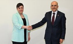 Bakan Şimşek, Kuzey Makedonya Maliye Bakanı Koçovska ile görüştü
