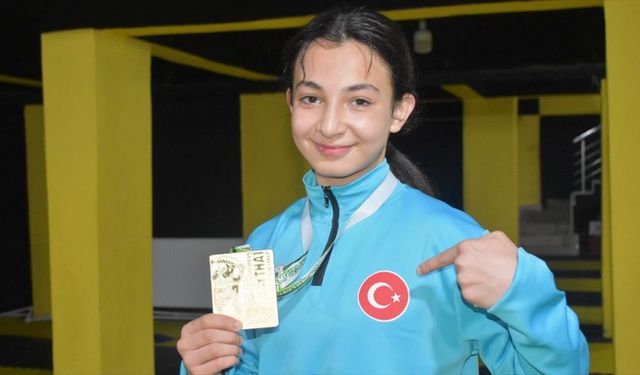 Avrupa şampiyonu muaythai sporcusu Elmas Başoğlu'nun yeni hedefi dünya şampiyonluğu