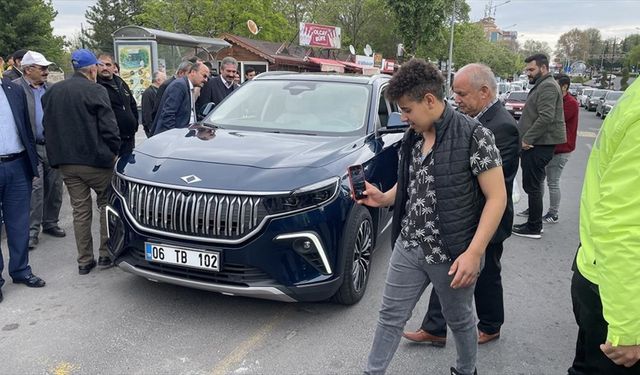 Türkiye'nin yerli otomobili Togg 5 ilde tanıtıldı