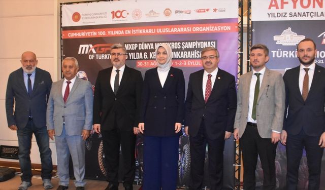 Hız tutkunları Afyonkarahisar'da düzenlenecek "Dünya Motokros Şampiyonası"nda buluşacak