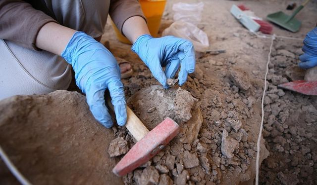 Arkeologlar Gurs Vadisi'ndeki tarihi mağarada 200 bin yıllık geçmişin izini sürüyor