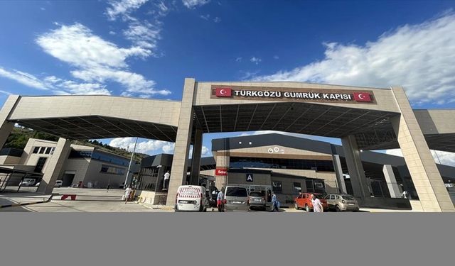 Modernize edilen Türkgözü Gümrük Kapısı 1 Eylül'de açılacak