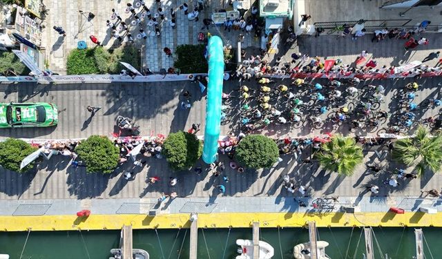 58. Cumhurbaşkanlığı Türkiye Bisiklet Turu'nun Bodrum-Selçuk etabı başladı