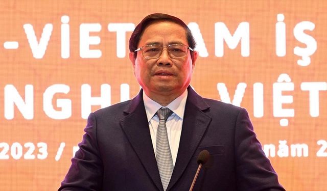 Vietnam Başbakanı Pham, Türkiye'yle potansiyel dış ticaret anlaşması imzalamak istediklerini söyledi