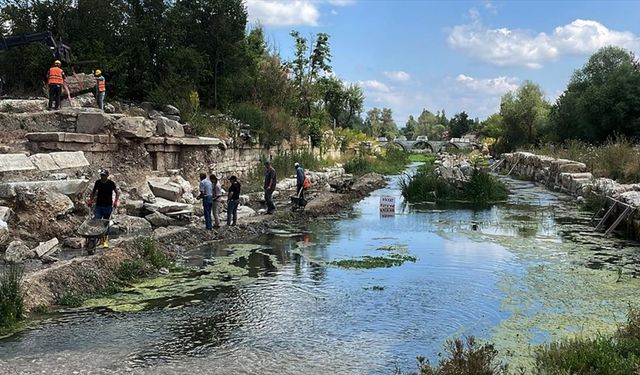 Aizanoi'deki 2 bin yıllık baraj kalıntıları turizme kazandırılacak