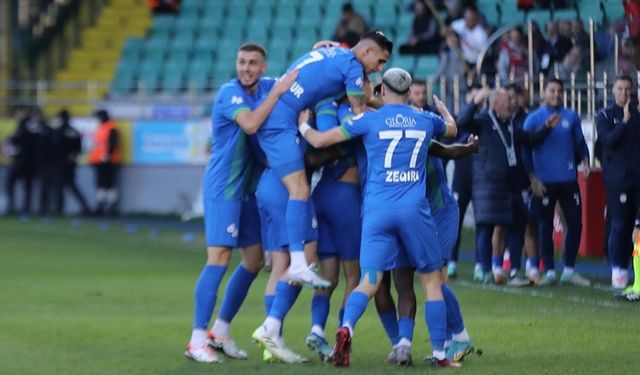 Çaykur Rizespor sahasında Hatayspor'u mağlup etti