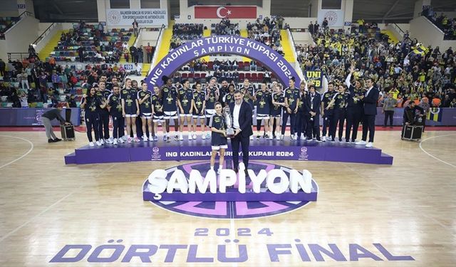 ING Kadınlar Türkiye Kupası'nda şampiyon Fenerbahçe Alagöz Holding