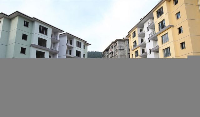 Hatay Belen'de deprem konutlarının inşasının yüzde 65'i tamamlandı