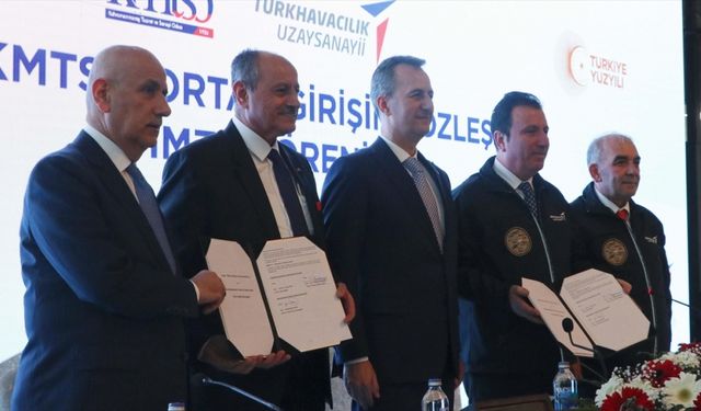 TUSAŞ ile Kahramanmaraş Ticaret Sanayi Odası arasında "Ortak girişim sözleşmesi" imzalandı