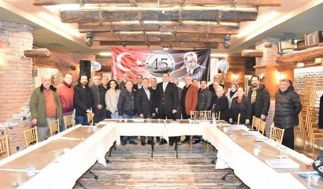 Manisa Dostlar Meclisinin konuğu Erdinç Karaköse