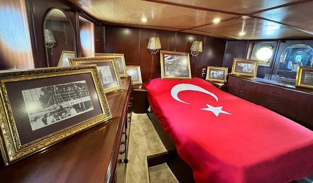 Atatürk'ün gezilerinde kullandığı "Acar Botu" özel günlerde ziyarete açılacak