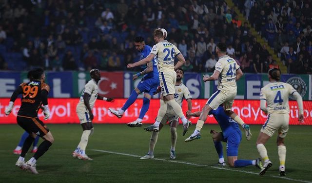 Ankaragücü bir puanı 90+9'da kaptı