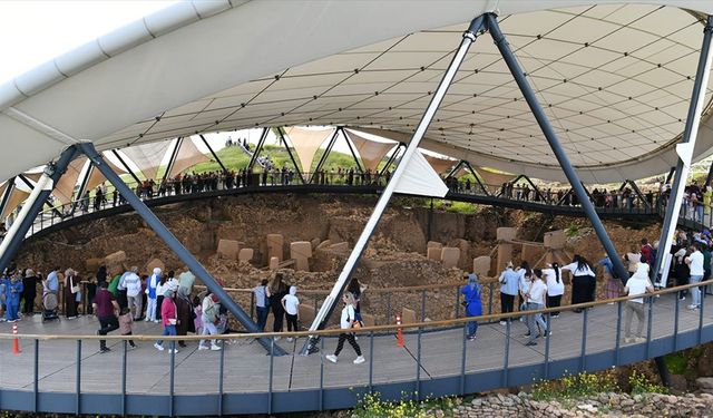 Göbeklitepe, bayram tatilinde 55 bin 573 ziyaretçiyi ağırladı