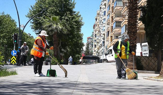 Kahramanmaraş'ın dip köşe temizliği kadınlarda