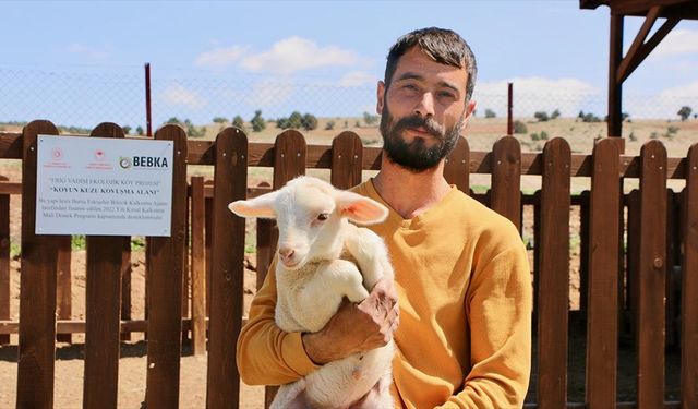 Şehirdeki işini bırakarak yerleştiği kırsal mahallede küçükbaş hayvan yetiştiricisi oldu