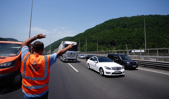 Bolu'da ağır tonajlı araçlara bayram öncesi 47 saatlik seyir yasağı