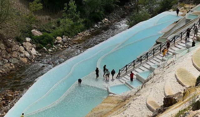 Göksu travertenlerinin turizm potansiyeli yeni projelerle artırılacak