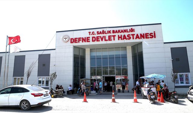 Hatay'da 60 günde tamamlanan Defne Devlet Hastanesi tam donanımlı hizmet veriyor