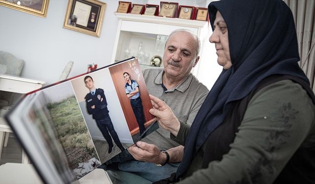 "Şehit oğlumuzun emaneti burada" diyerek memleketlerine dönmediler