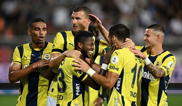 Fenerbahçe, Çaykur Rizespor'u 5-0 yendi