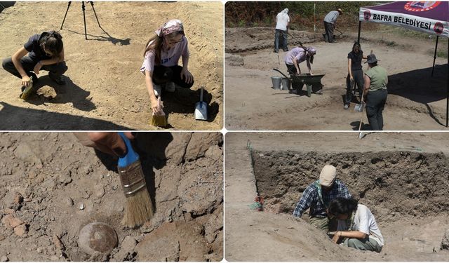 İkiztepe Höyüğü'ndeki kazılar bölgede dokumacılığın ön planda olduğunu gösteriyor