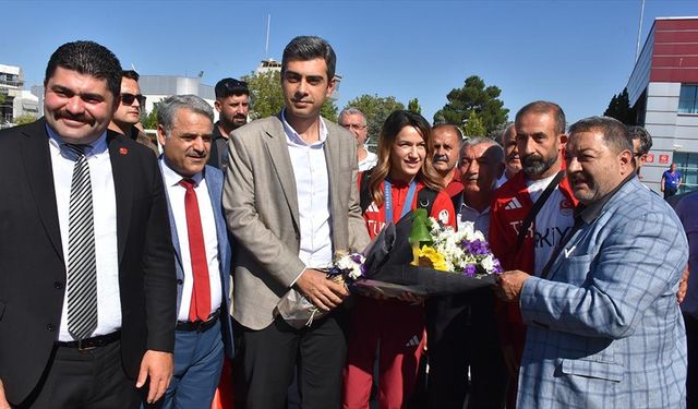 Olimpiyat ikincisi Hatice Akbaş, memleketi Malatya'da