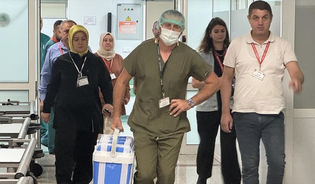 Samsun'da beyin ölümü gerçekleşen genç kızın organları 5 kişiye umut oldu