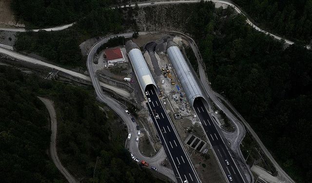 Bolu Dağı Tüneli İstanbul yönü ulaşıma açıldı