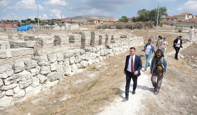 Pessinus Antik Kenti'nde kazı çalışmaları yeniden başladı