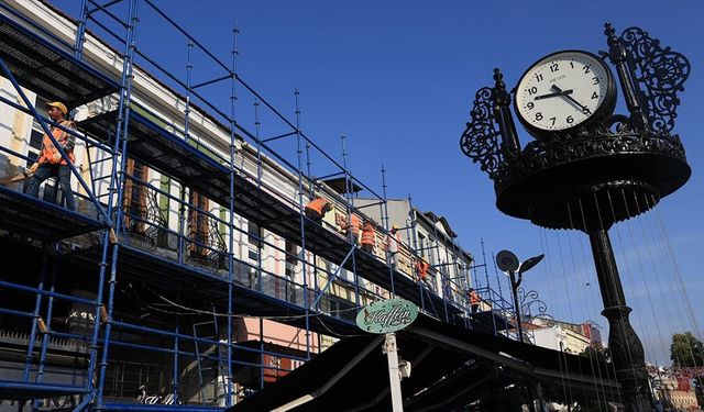 Edirne'nin merkez caddesinde sokak sağlıklaştırma projesi başlatıldı