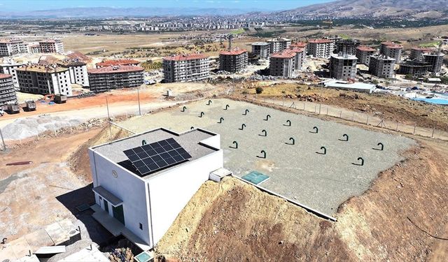 Malatya'da İkizce deprem konutlarının içme suyu isale hattı tamamlandı