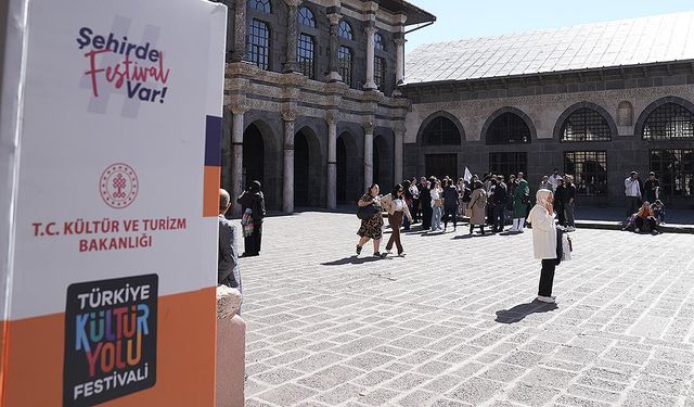 Türkiye Kültür Yolu Festivali'nin Diyarbakır ayağı sona erdi