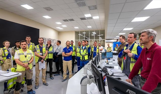 Akkuyu NGS'de 1. güç ünitesinde ana sirkülasyon pompasının motorları aşamalı olarak çalıştırıldı