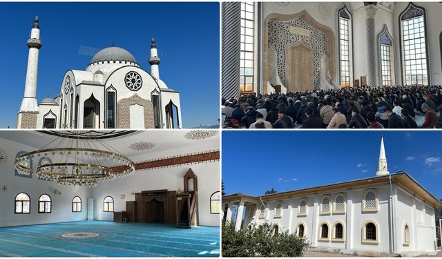 Depremden etkilenen Hatay'da vakıf ve hayırseverlerin desteğiyle 84 cami ibadete açıldı